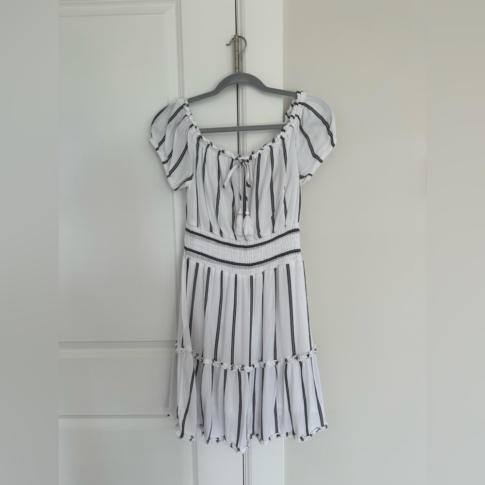 american eagle off the shoulder mini dress